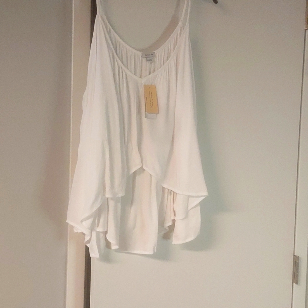 A blouse by Chelsea Sky